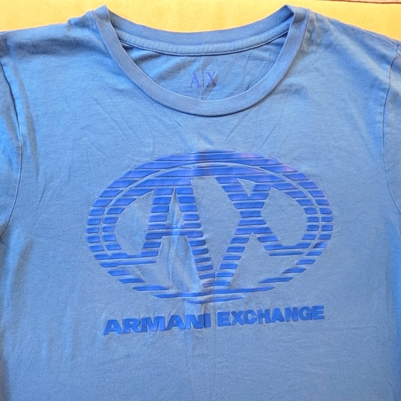 Armani Exchange Printed Logo Junior Girl / Young Woman Tee, L - Picture 2 of 4